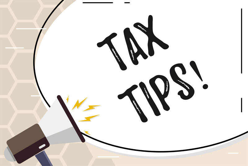 Bullhorn with Tax Tips