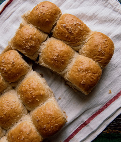 lagniappe rolls and pourier's butter'