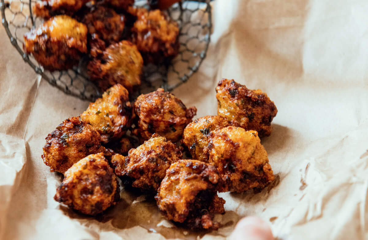 shrimp boulettes